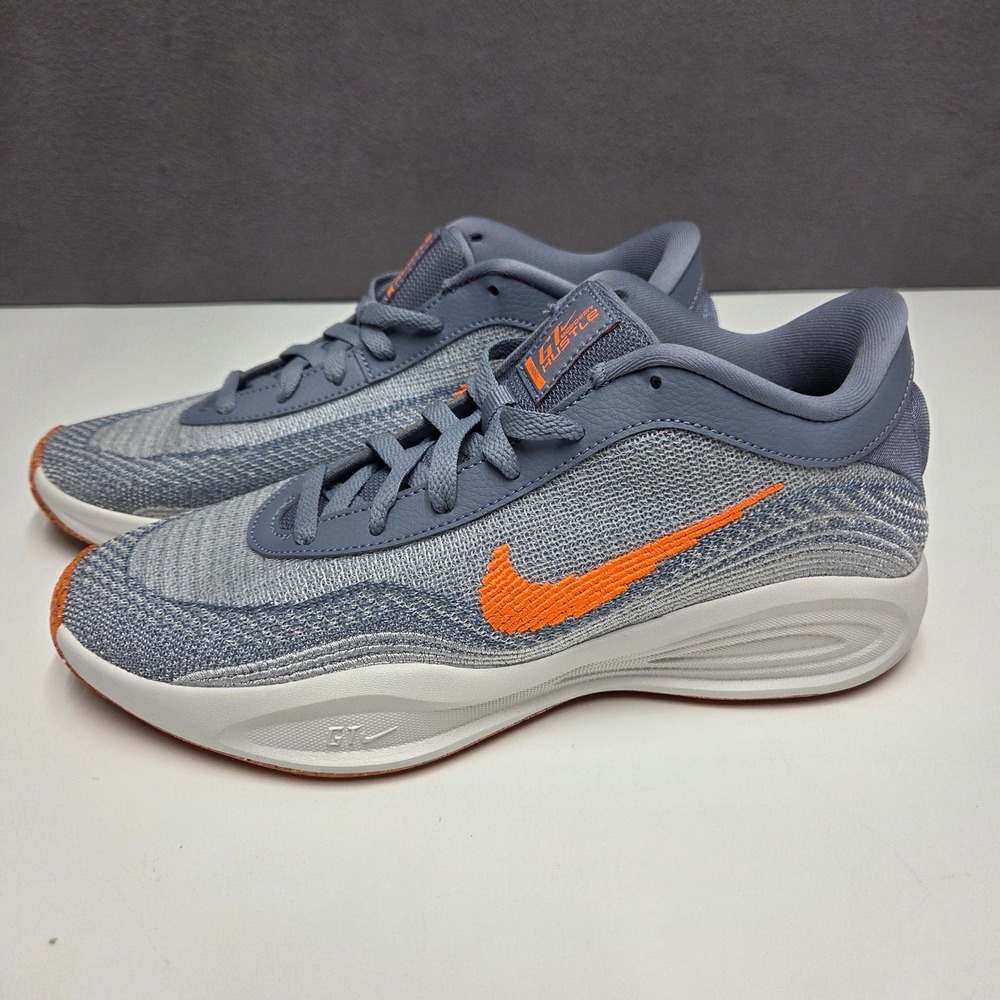 Nike GT Hustle Academy Cool Grey Safety Orange FJ7791-400 Mens Size 9